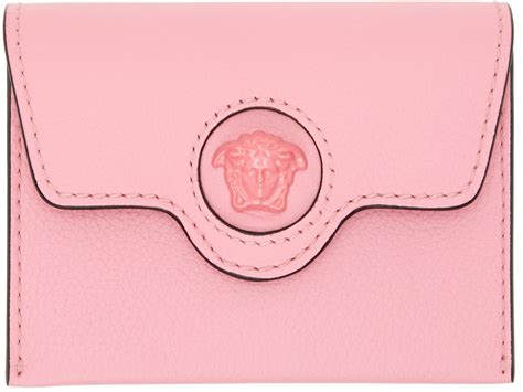 versace pink wallet|versace wallet medusa.